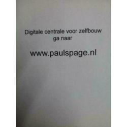 Tekeningen Digitale zelfbouw Centrale voor DCC en MOTOROLA