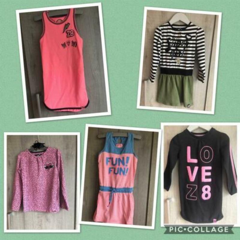 Z8 meisje jurken en shirt maat 92/98