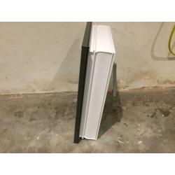 Kunststof valraam kleur Quartz grijs