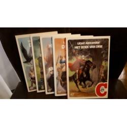 Lloyd Alexander, de kronieken van Prydain 1-5 (ed.1983/1984)