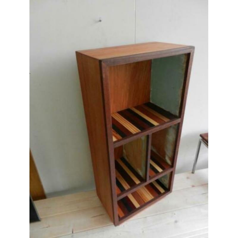 boekenkastje vintage houten kast