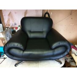 Lederen fauteuil design