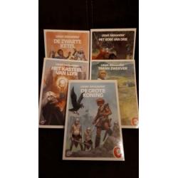 Lloyd Alexander, de kronieken van Prydain 1-5 (ed.1983/1984)