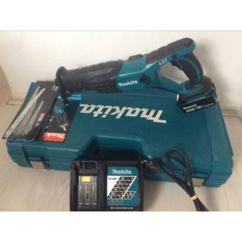 Makita DJR 181 RFE 18volt 6.0Ah Li -ion Reciprozaag