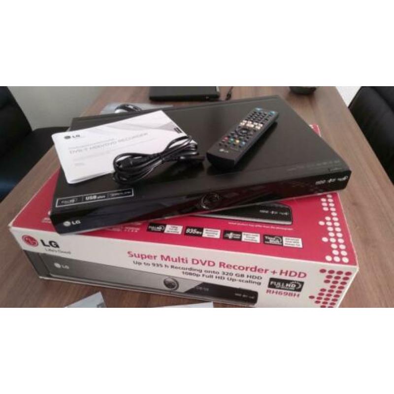 DVD Recorder merk LG de opvolger van de video recorder
