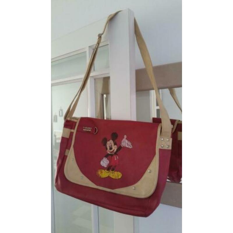 Lederen schoudertas Disney Mickey Mouse