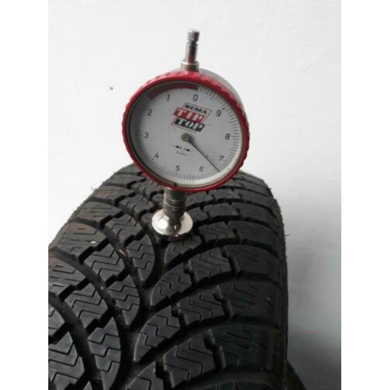 4 x 155/65/14 Lassa Winterbanden 6mm 120,- ALL IN!