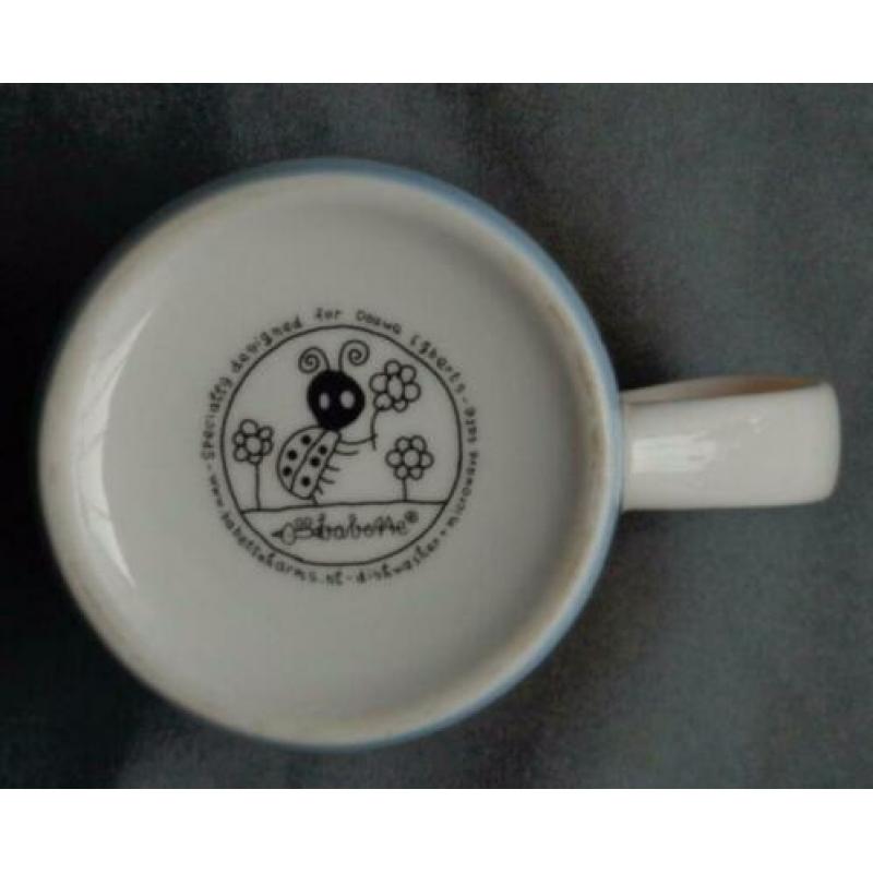 DOUWE EGBERTS BABETTE HARMS mok H8,5xO8cm 30cl LIEFEBEES kop