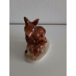 Vintage retro pocelein hertjes hertje bambi