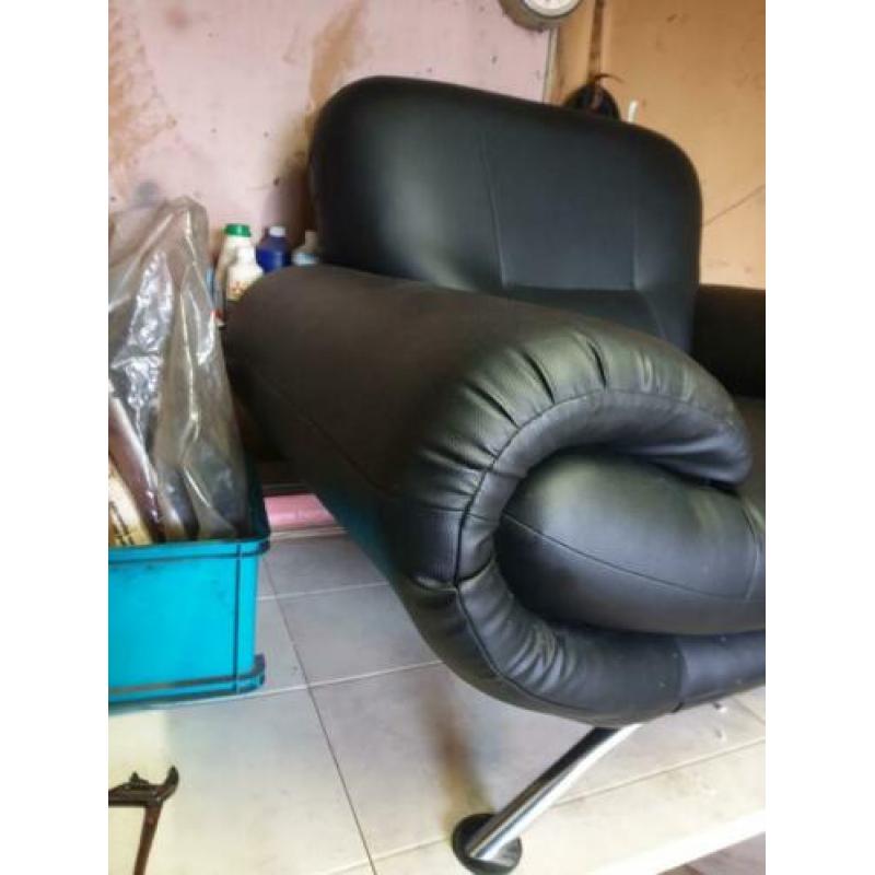 Lederen fauteuil design