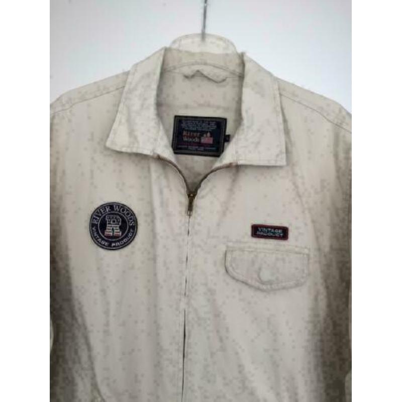 C505 River Woods Maat L=52-54 beige jas jasje da4d2