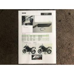 Zard Black Penta uitlaat demper BMW R1200GS Adventure 10-12