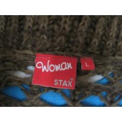 LEUK DAMES VEST van WOMAN STAX. Maat:L