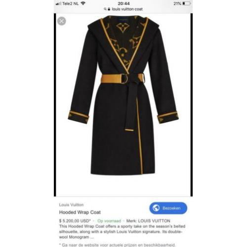 Louis Vuitton coat/jas