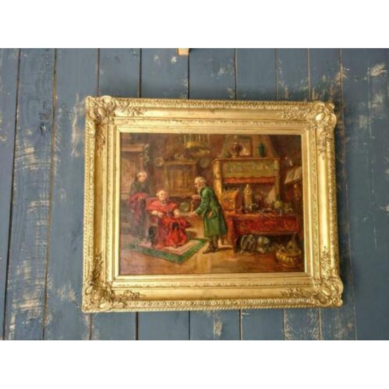 antiek schilderij