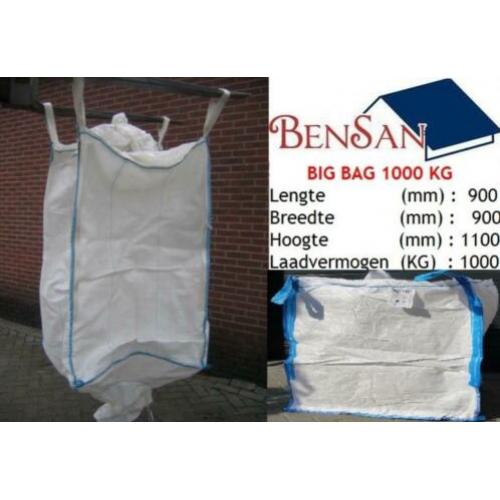 big bag big bags 1000 kg zakken opslag te koop bensan enter