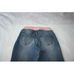 110 Spijkerbroek meisje slim fit broek jeans