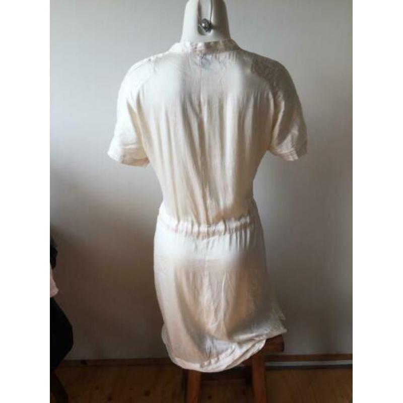 Filippa k zijde roomwit jurkje m/l