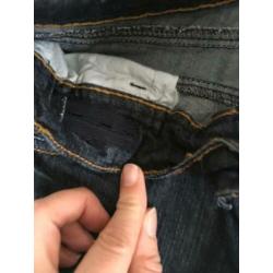 AI GIRL capri / kuit spijker broek, nieuwstaat, mt 134 ZD