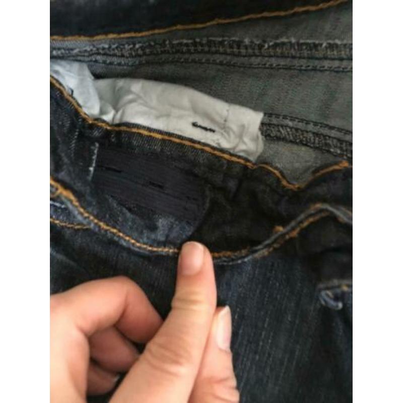 AI GIRL capri / kuit spijker broek, nieuwstaat, mt 134 ZD