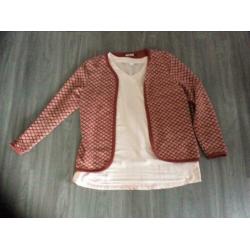 Jasje. Only. Maat XL. Blouse M44 Prijs voor het setje