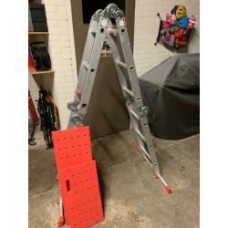 Altrex vouwladder Varitrex plus 4x3 (incl platform)