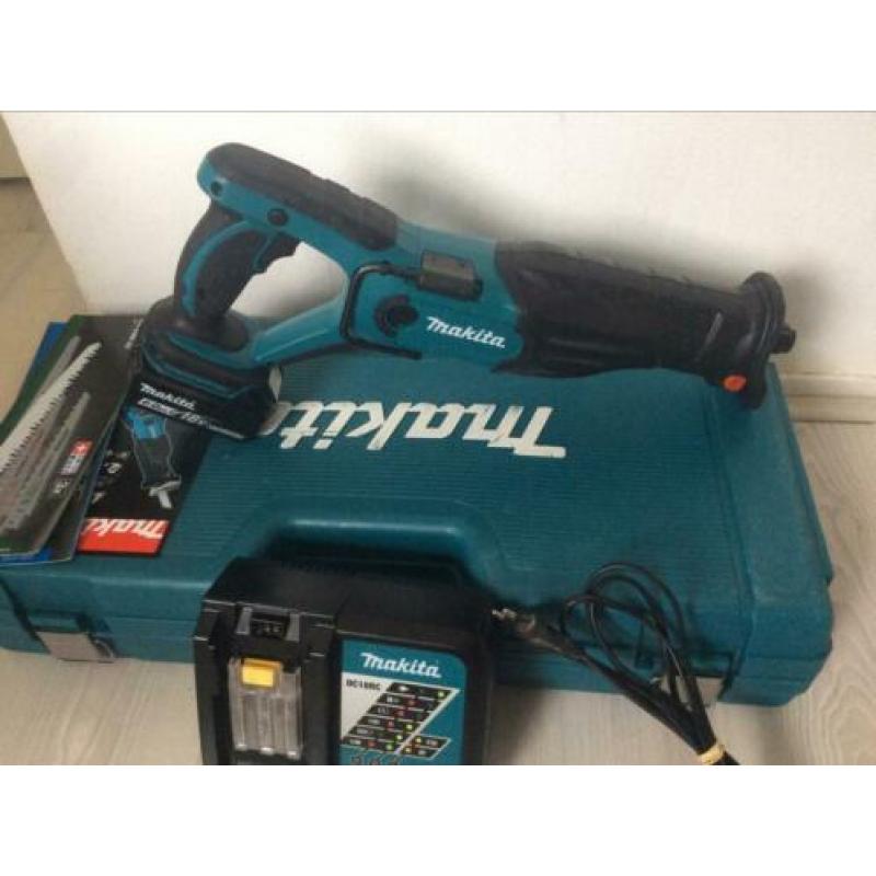 Makita DJR 181 RFE 18volt 6.0Ah Li -ion Reciprozaag