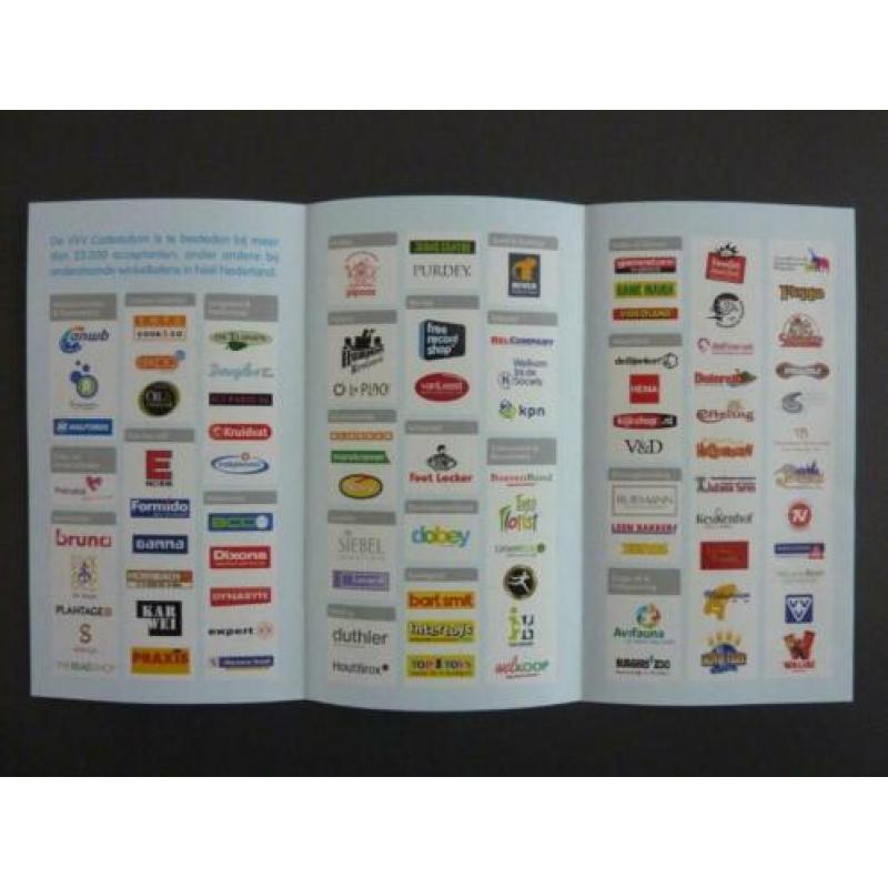 retro VVV winkel info + enveloppe