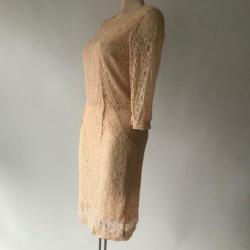 Just In Case, ZGAN, roze, katoenen jurk, maat 36
