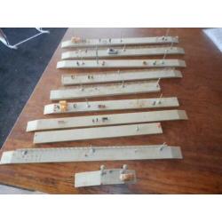 Partij Perrons 9 stuks h0 / Kavel 191