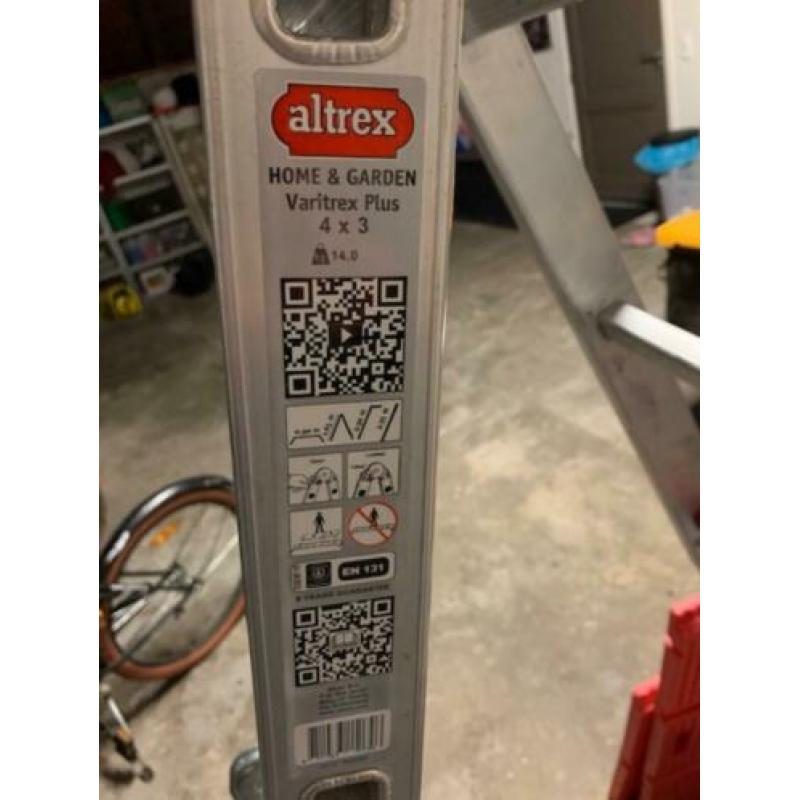 Altrex vouwladder Varitrex plus 4x3 (incl platform)