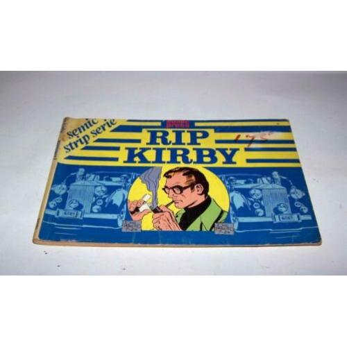 Rip Kirby No. 1. Semic Press 1974. Zeldzaam.