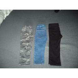 Pakketje jongens jeans maat 92