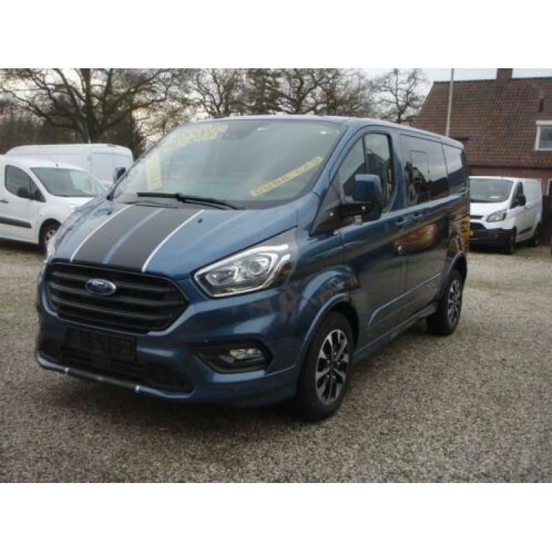 Ford Transit Custom 320 S 185 Pk Sport Dub cab automaat BJ 2