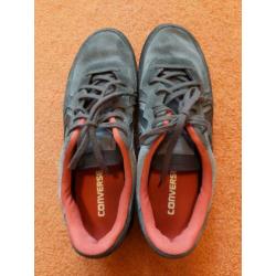 Converse Thunderbolt, maat: 43, grijs/zwart, suede, nieuw