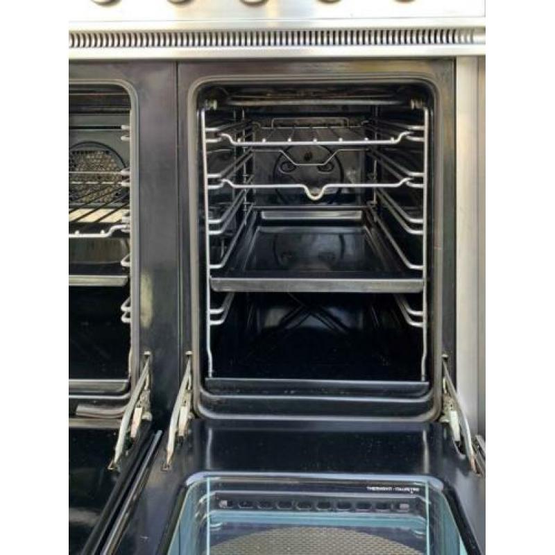 Rvs Boretti Fornuis met 5 pits