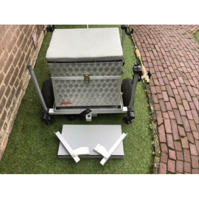 Te koop viskoffer met plateau