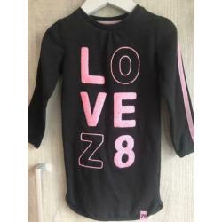 Z8 meisje jurken en shirt maat 92/98
