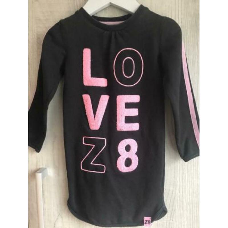 Z8 meisje jurken en shirt maat 92/98