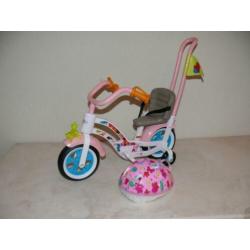 Mooie Baby Born Fietsje met Fietshelm // Poppenfietsje