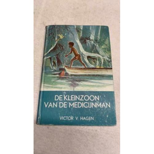 Oud boek De kleinzoon van de medicijnman door Victor V Hagen