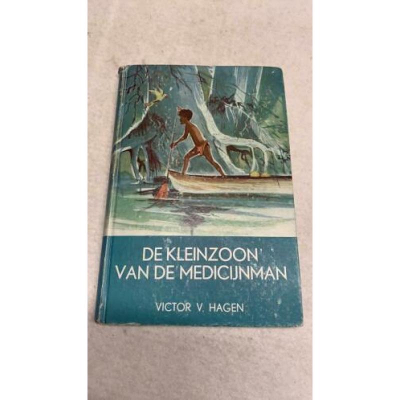 Oud boek De kleinzoon van de medicijnman door Victor V Hagen