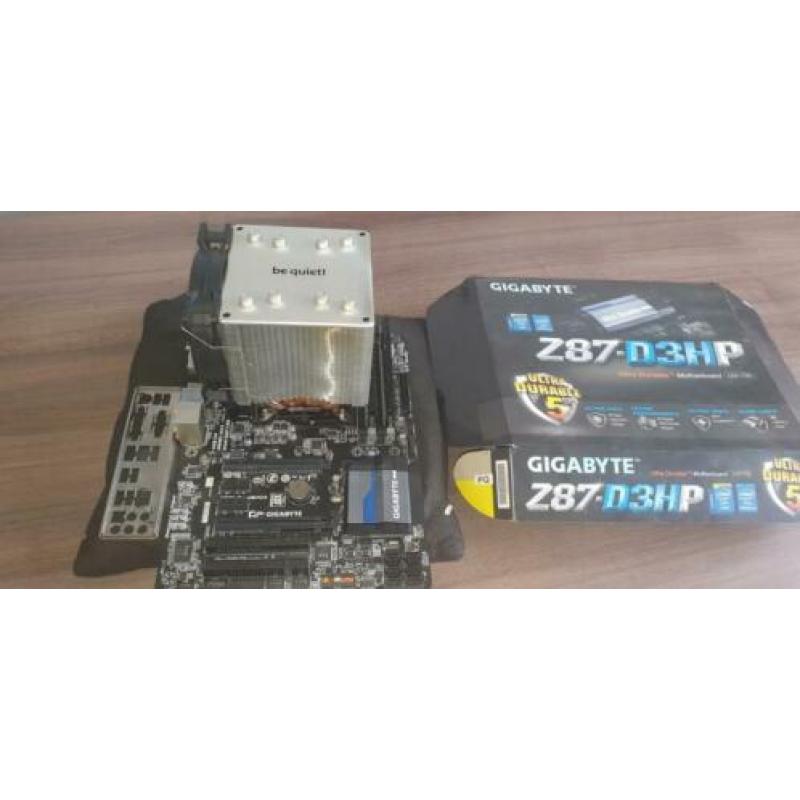 Gigabyte z87 moederbord- Intel i7 4790 -16gb geheugen