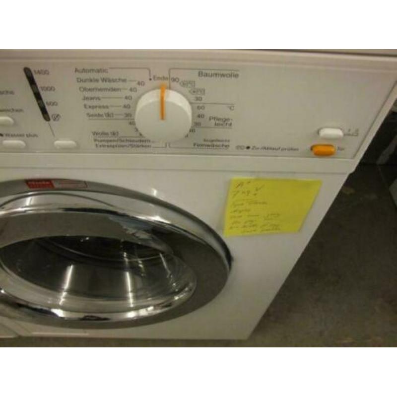 Miele 7 kg 1400 display A++ 399 arpe kampen Hofstraat 55