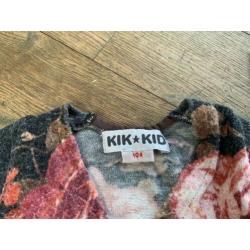 Leuke stoer jurk van Kik Kid mt 104