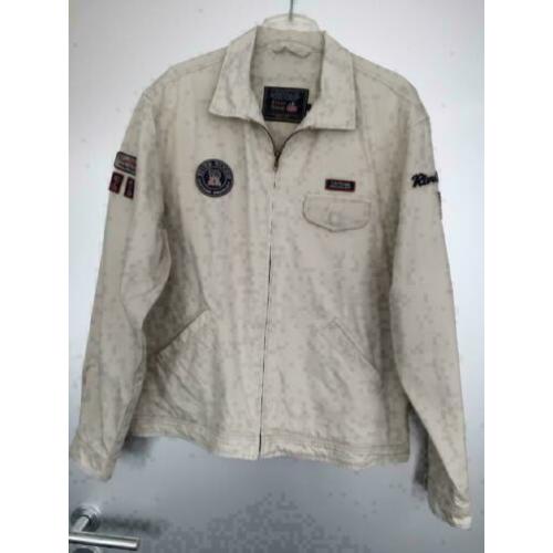 C505 River Woods Maat L=52-54 beige jas jasje da4d2