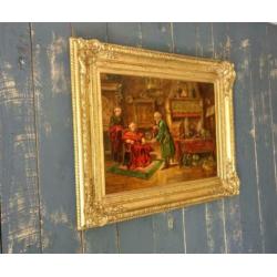 antiek schilderij