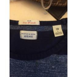 2e hands heren shirt scotch Soda L blauw 12€