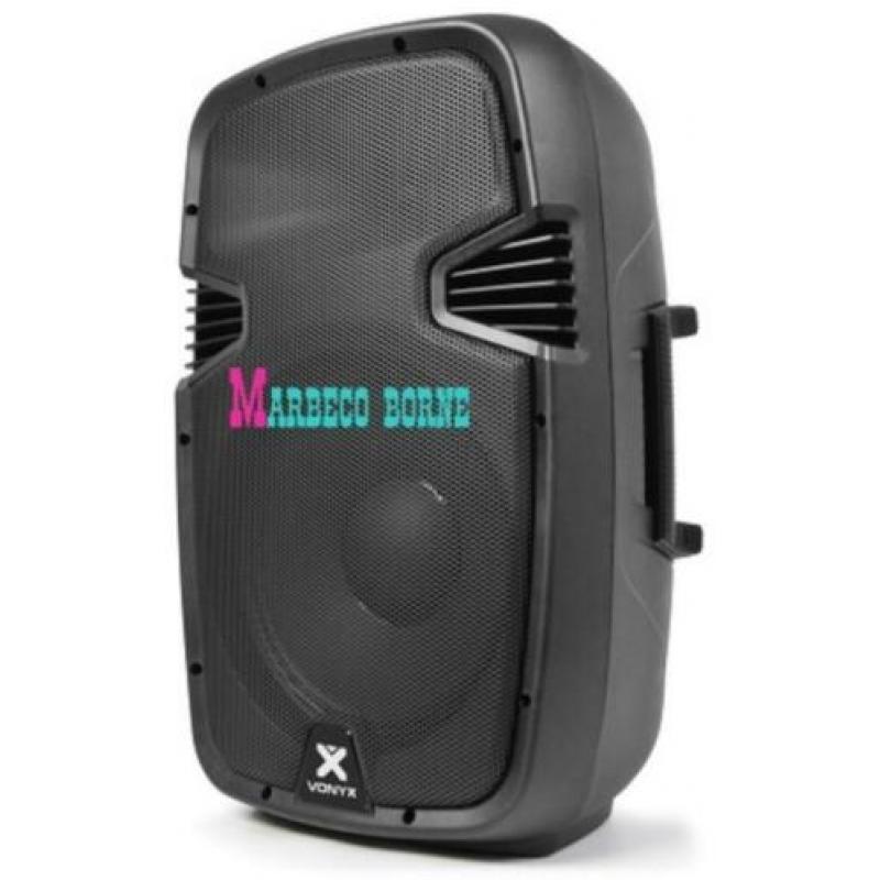 Actieve Luidspreker,PA speaker, versterker 12 inch SPJ-1200A
