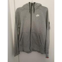 Heren Nike vest grijs M